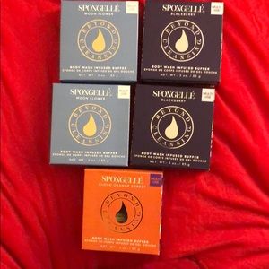 Spongelle body wash infused buffer set of 5